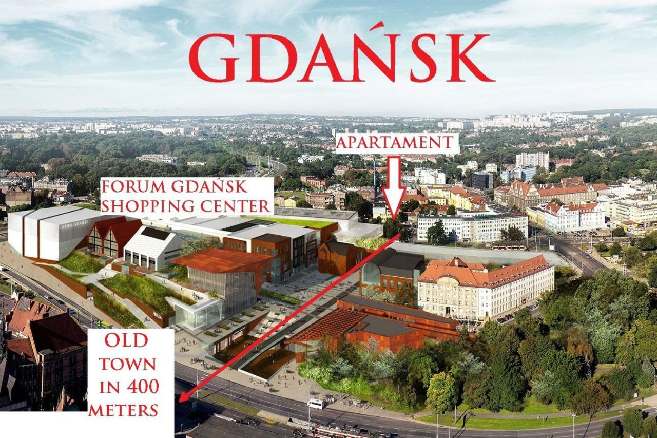 Berg Apartament Yellow Gdańsk Eksteriør billede
